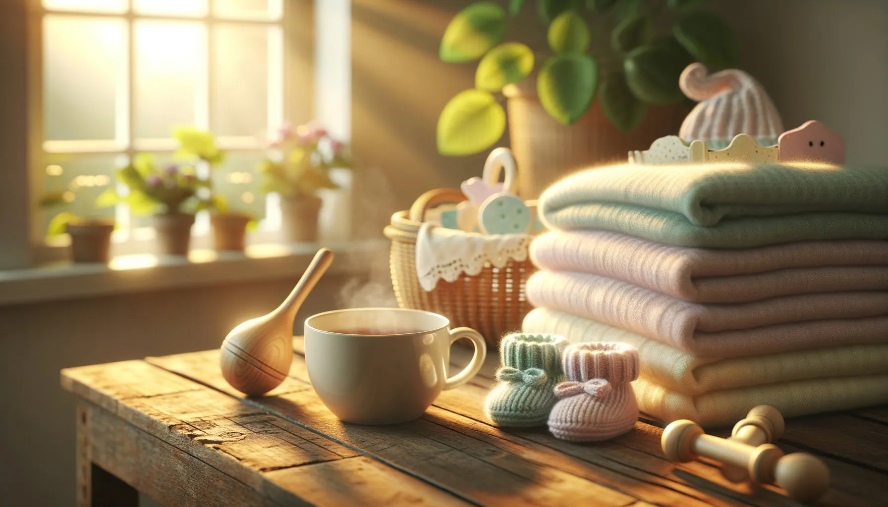 adult hands preparing sleep sack for overtired baby bedtime routine